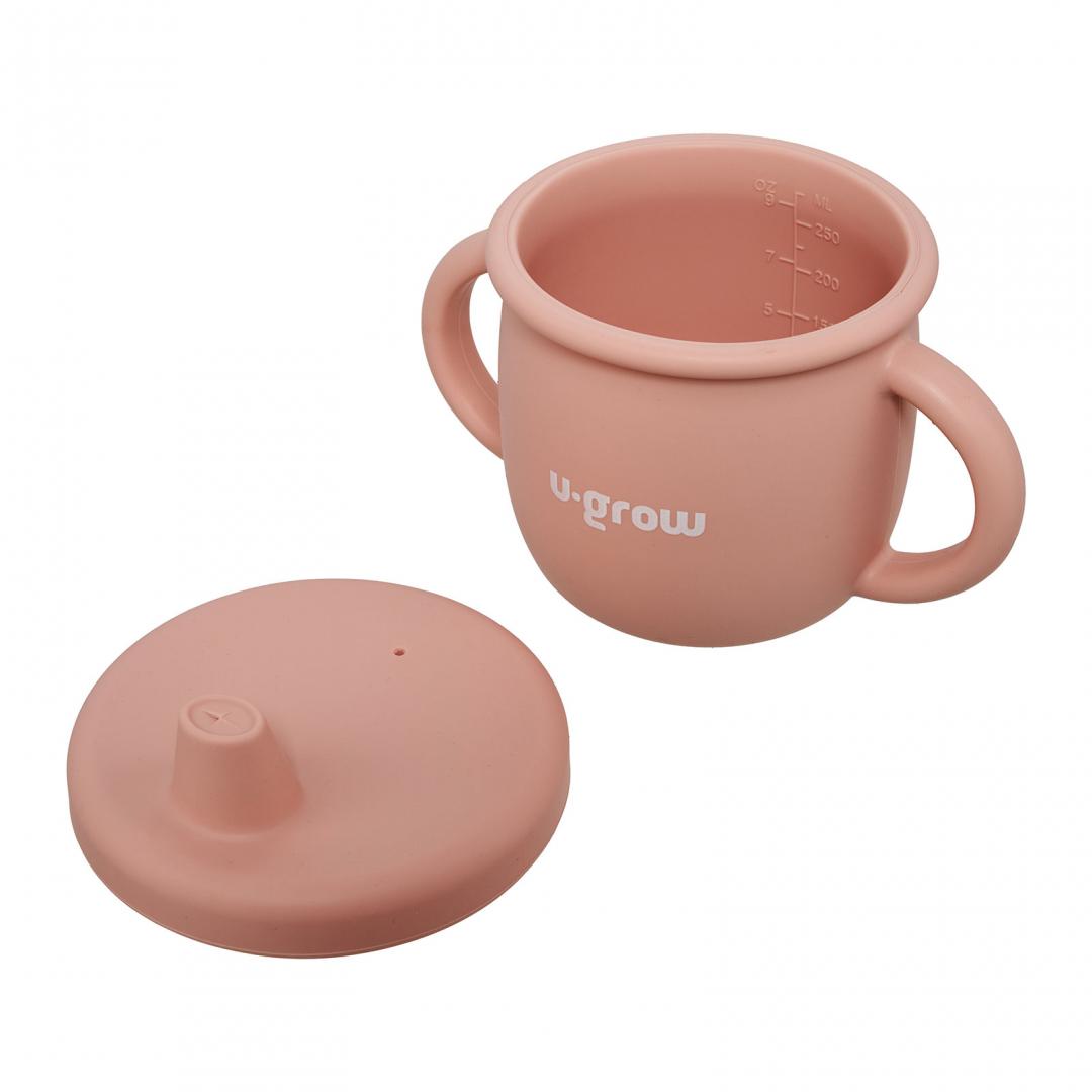 Set Diversificare U-GROW 3 Piese Silicon Roz - Bebe - imagine 6