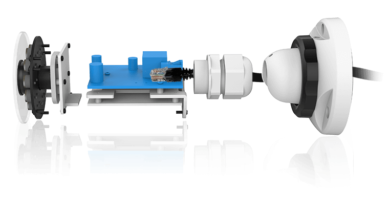 Camera IP Milesight 8MP 4K AI Pro Mini Bullet, IR 50m, PoE, IP67 - imagine 4