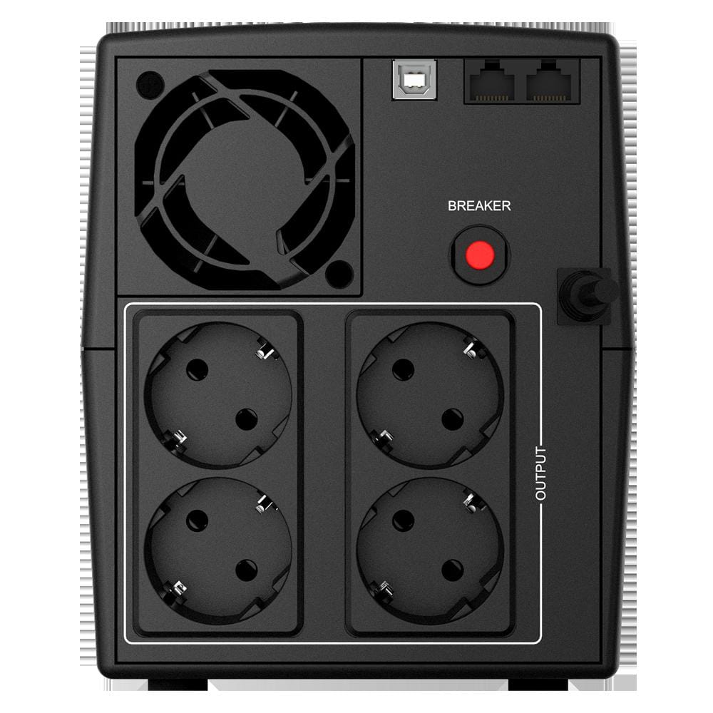 UPS nJoy Keen 1000 USB - 1000VA/600W cu AVR și Protecție - imagine 4