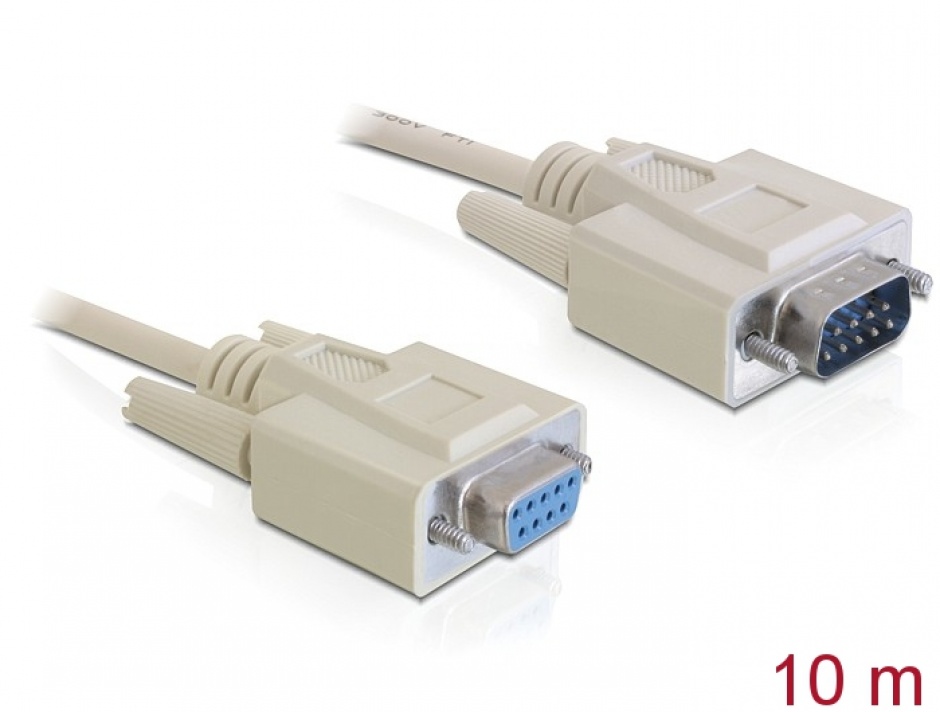 Cablu Serial RS232 Delock 10m