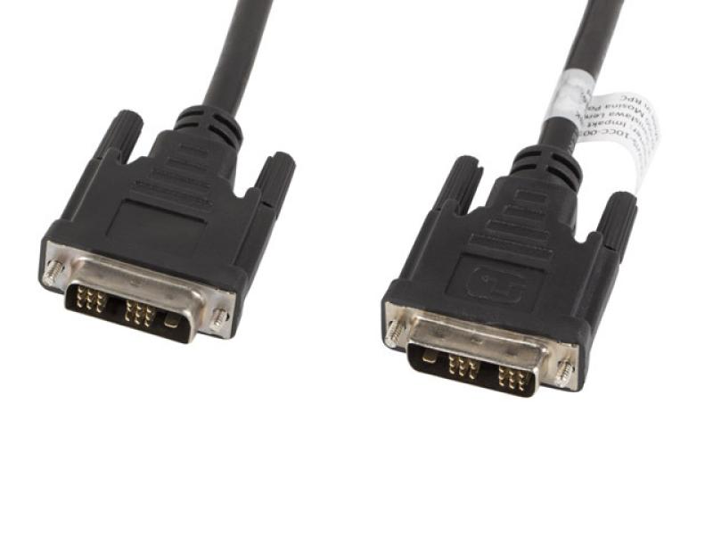 Cablu DVI-D Single Link 3m Lanberg - Conectivitate Video HD