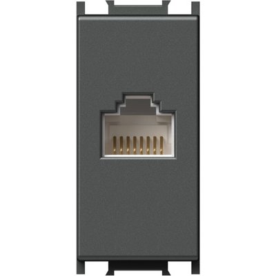 Modul Priza Date Cat.5 RJ45 TEM Antracit