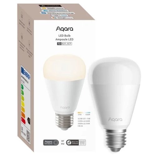 Bec LED Smart Aqara T2 E27, 1100 Lumeni