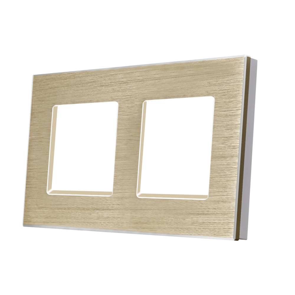 Rama Dubla Aluminiu LUXION, 157x86mm - imagine 9