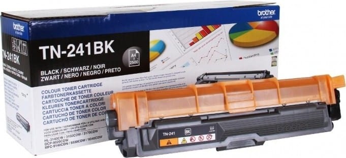Toner Original Brother TN241BK Negru - 2500 Pagini - imagine 2