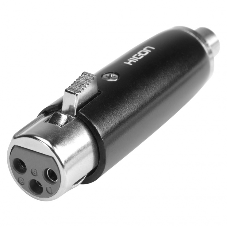 Adaptor XLR 3 la RCA M-M Hicon HI-X3CI-FF