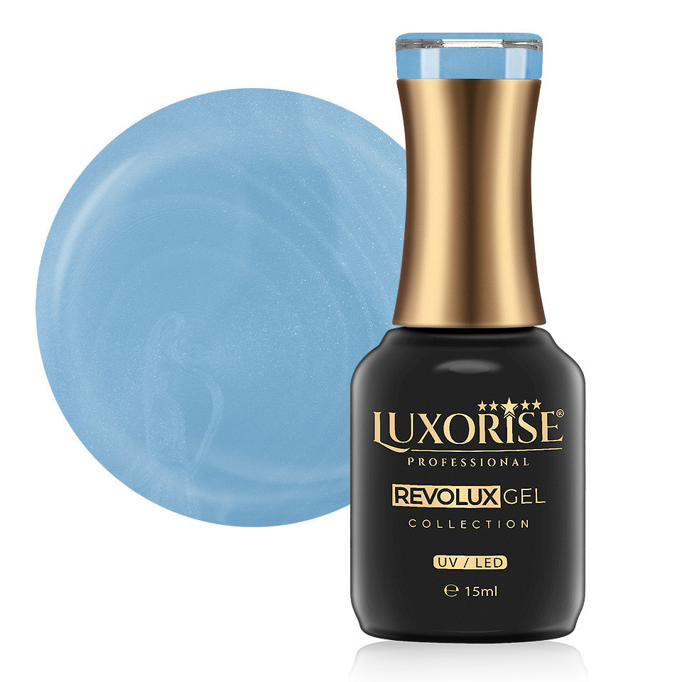 Oja Semipermanenta Revolux LUXORISE Placid Blue 15ml