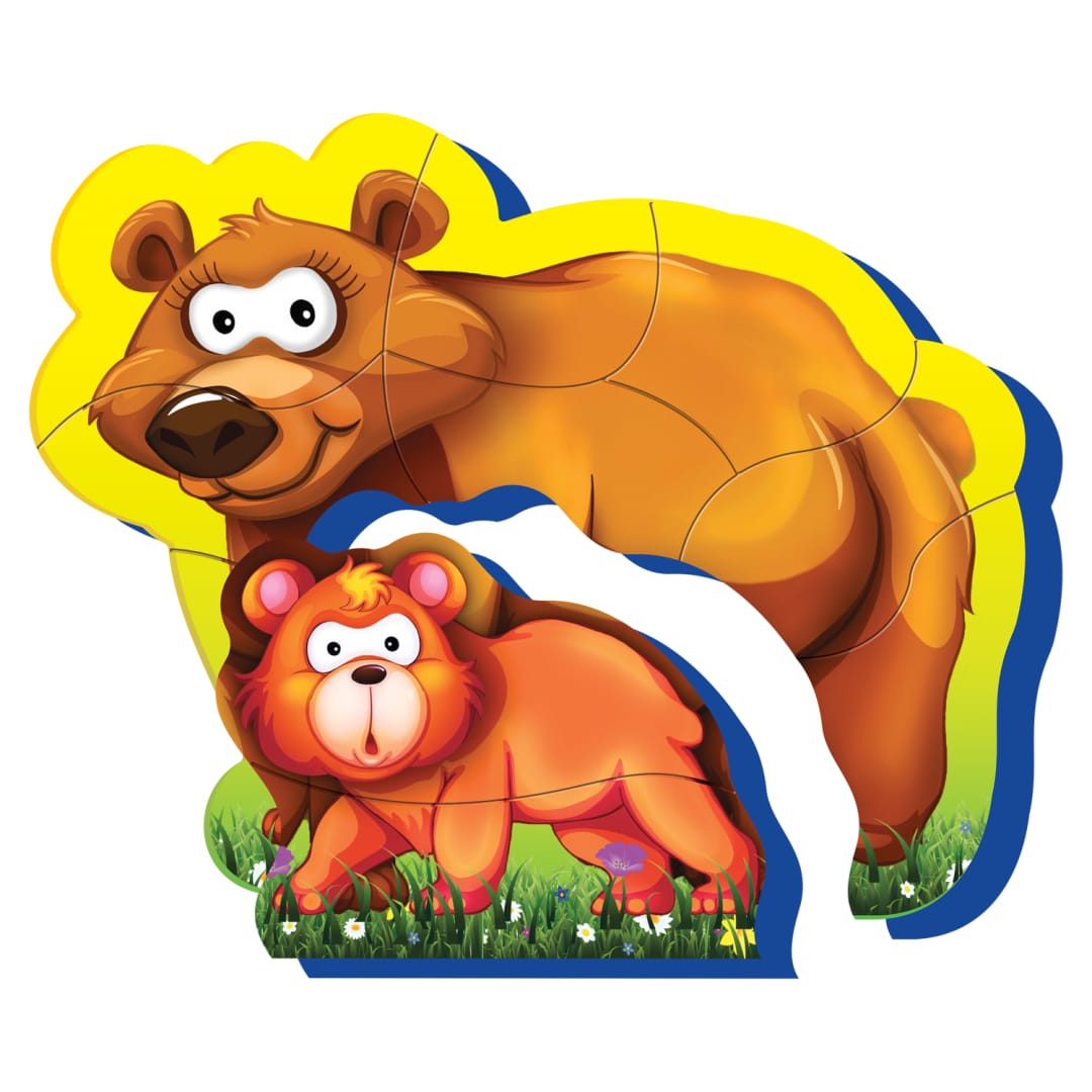 Puzzle Mama și Copilul Urs 8 Piesele | Generic - imagine 4