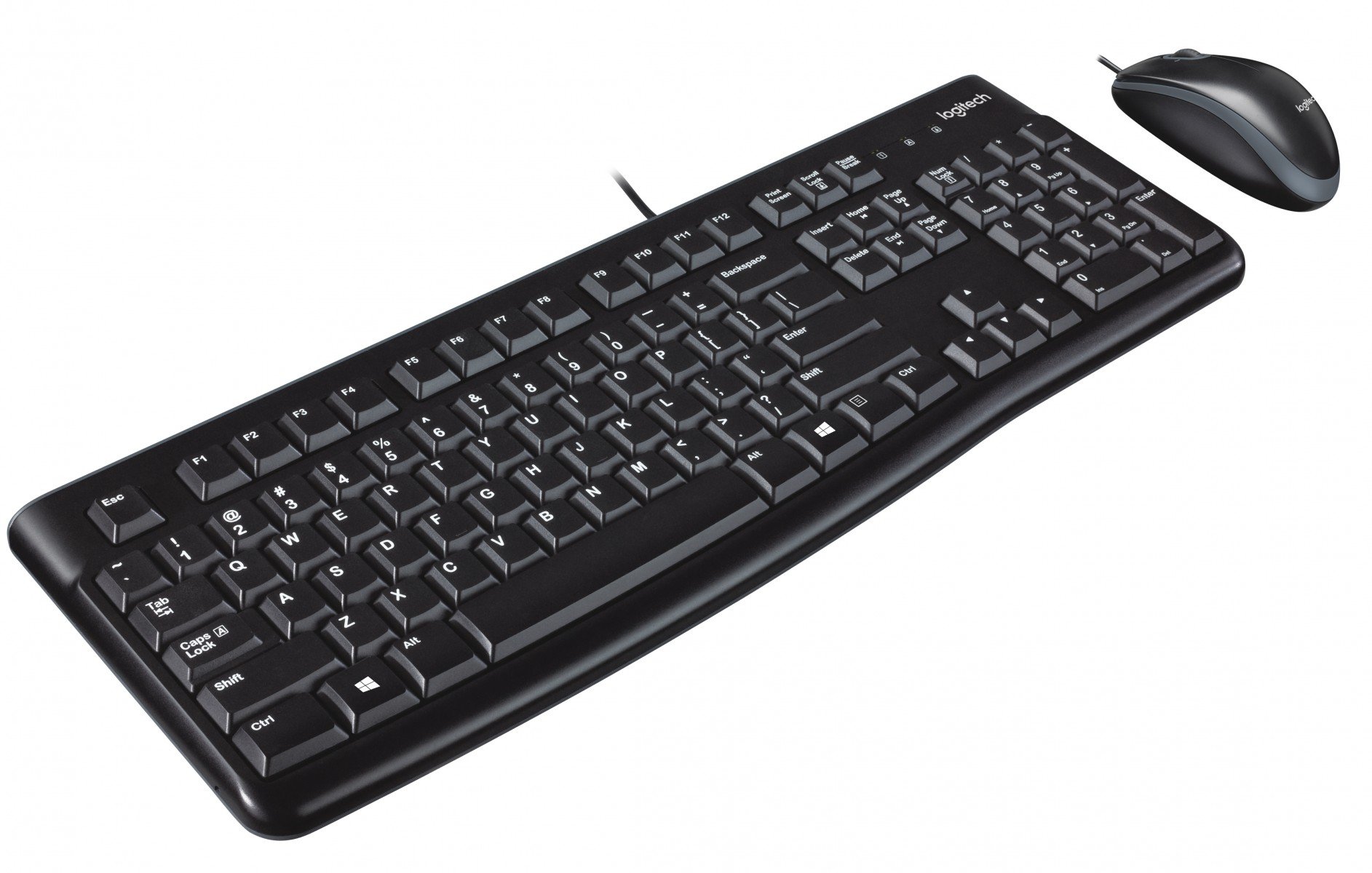 Set Tastatură și Mouse Logitech MK120 USB - Confort și Durabilitate - imagine 2