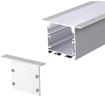 Profil LED Aluminiu 2M V-TAC 50x35mm Alb