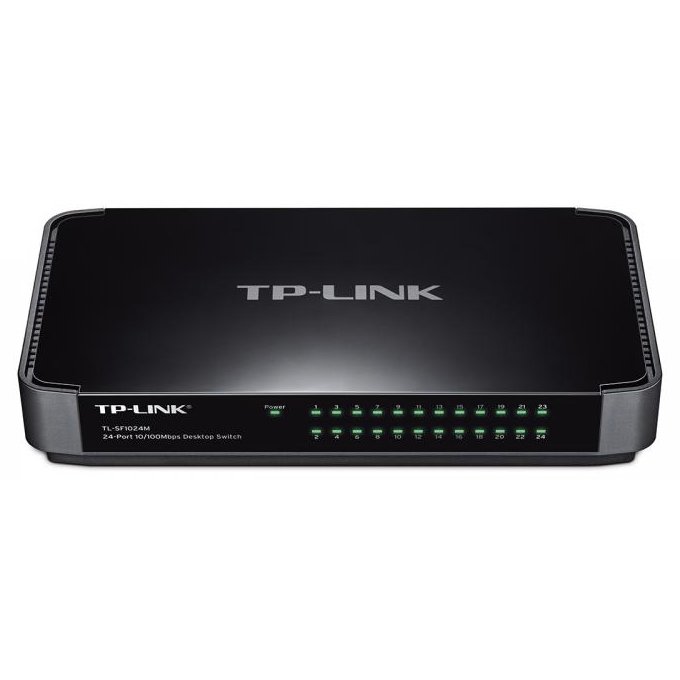 Switch TP-Link 24 Porturi 10/100Mbps, Plastic