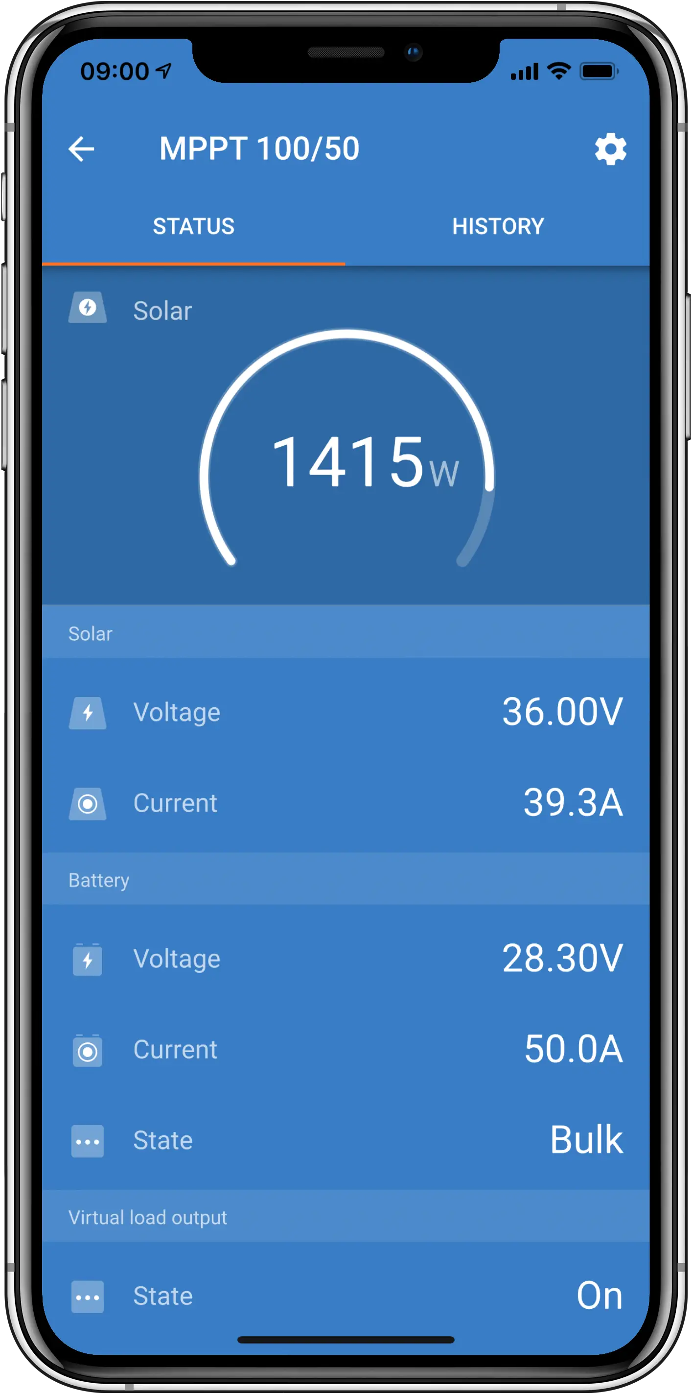 Regulator Solar Victron SmartSolar MPPT 100/50 - 50A Bluetooth - imagine 8