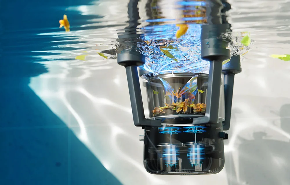 Robot curatare piscine BUBLUE F10 wireless, piscine pana la 50 m² - imagine 7
