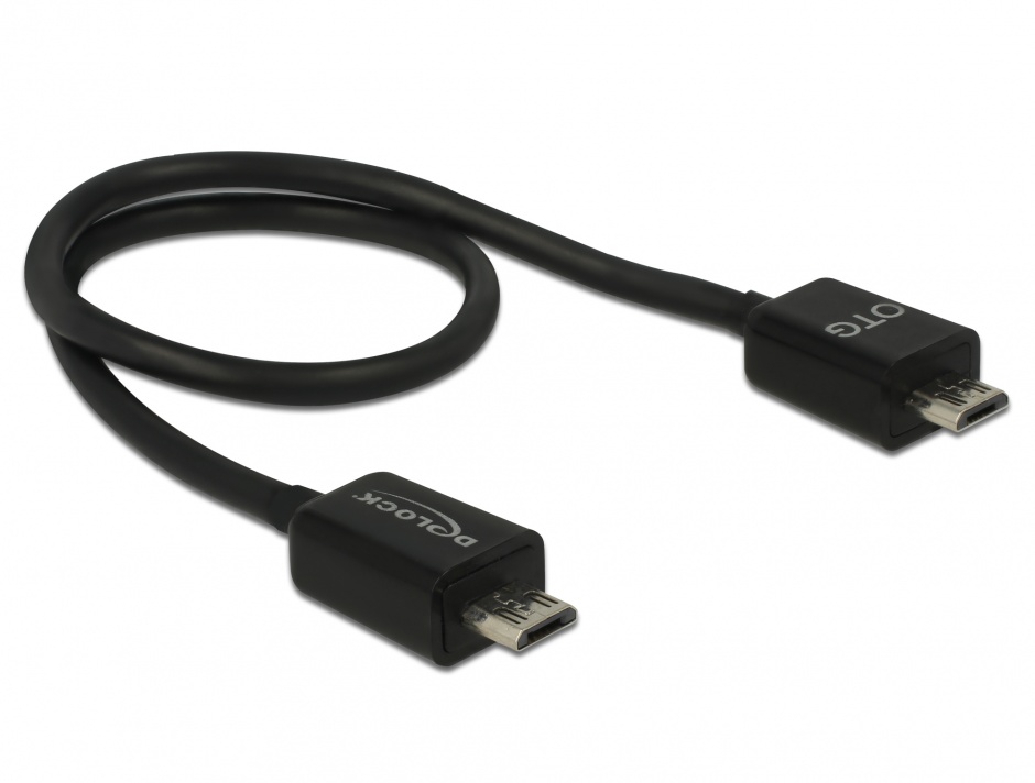Cablu OTG Delock Power Sharing 30cm
