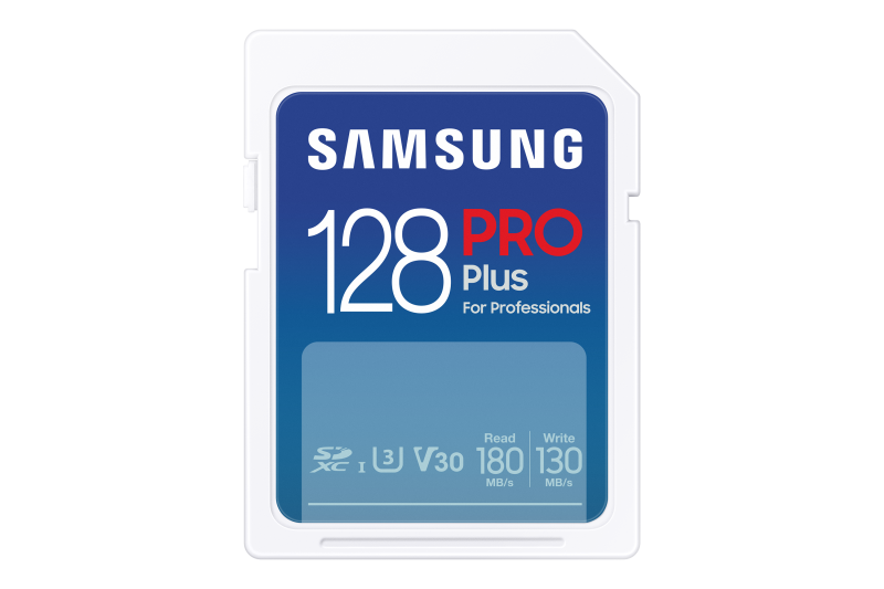 Card Memorie Samsung PRO Plus 128GB SD - 120MB/s, Video Full HD - imagine 3