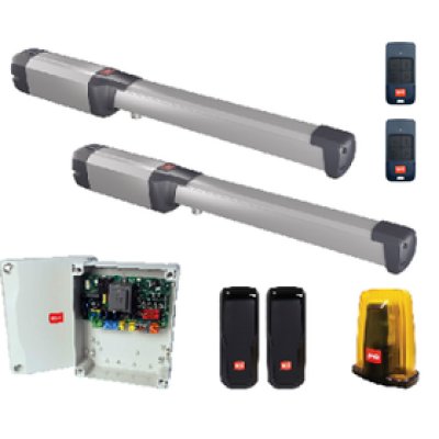 BFT Phobos AC B25: kit automatizare poartă batantă 230V