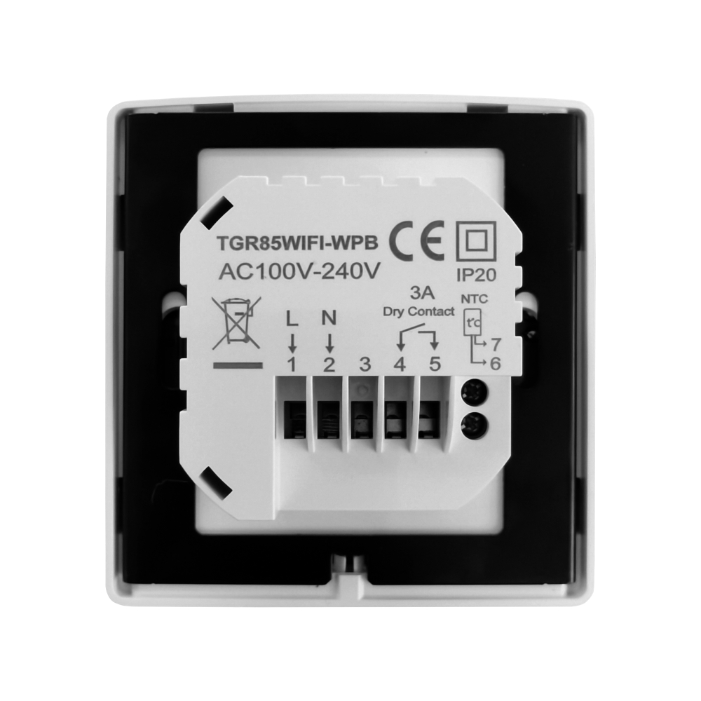 Termostat WiFi Beok TGR85, Control Vocal și Aplicație - imagine 7