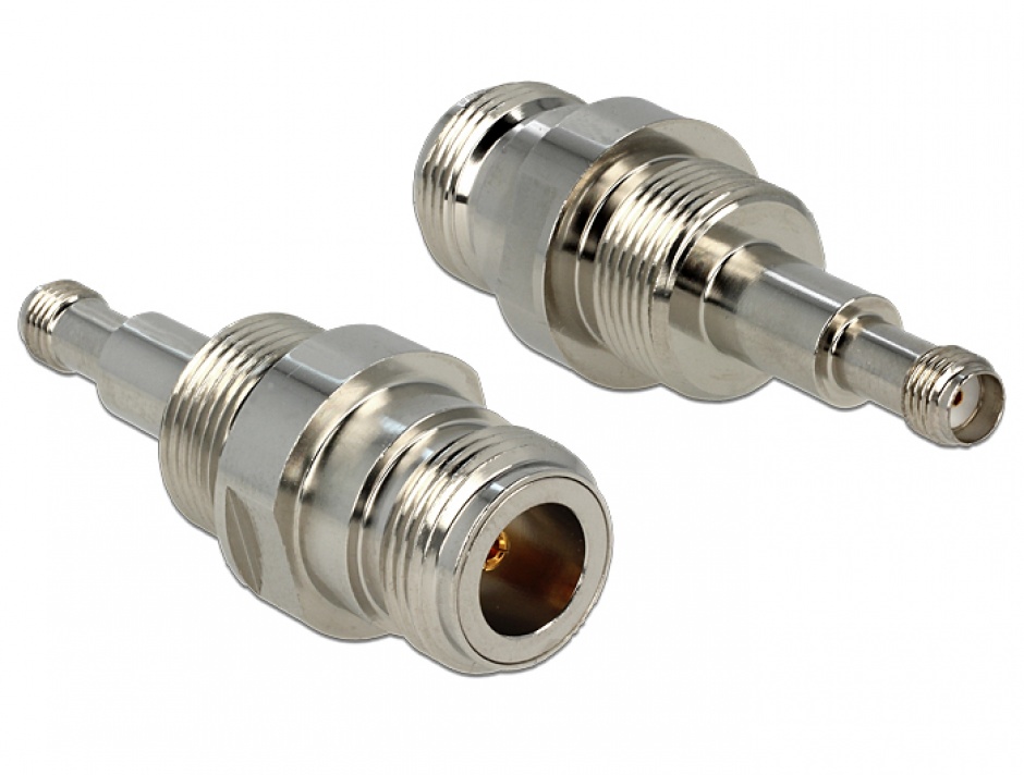 Adaptor N Jack la SMA Jack Bulkhead Delock