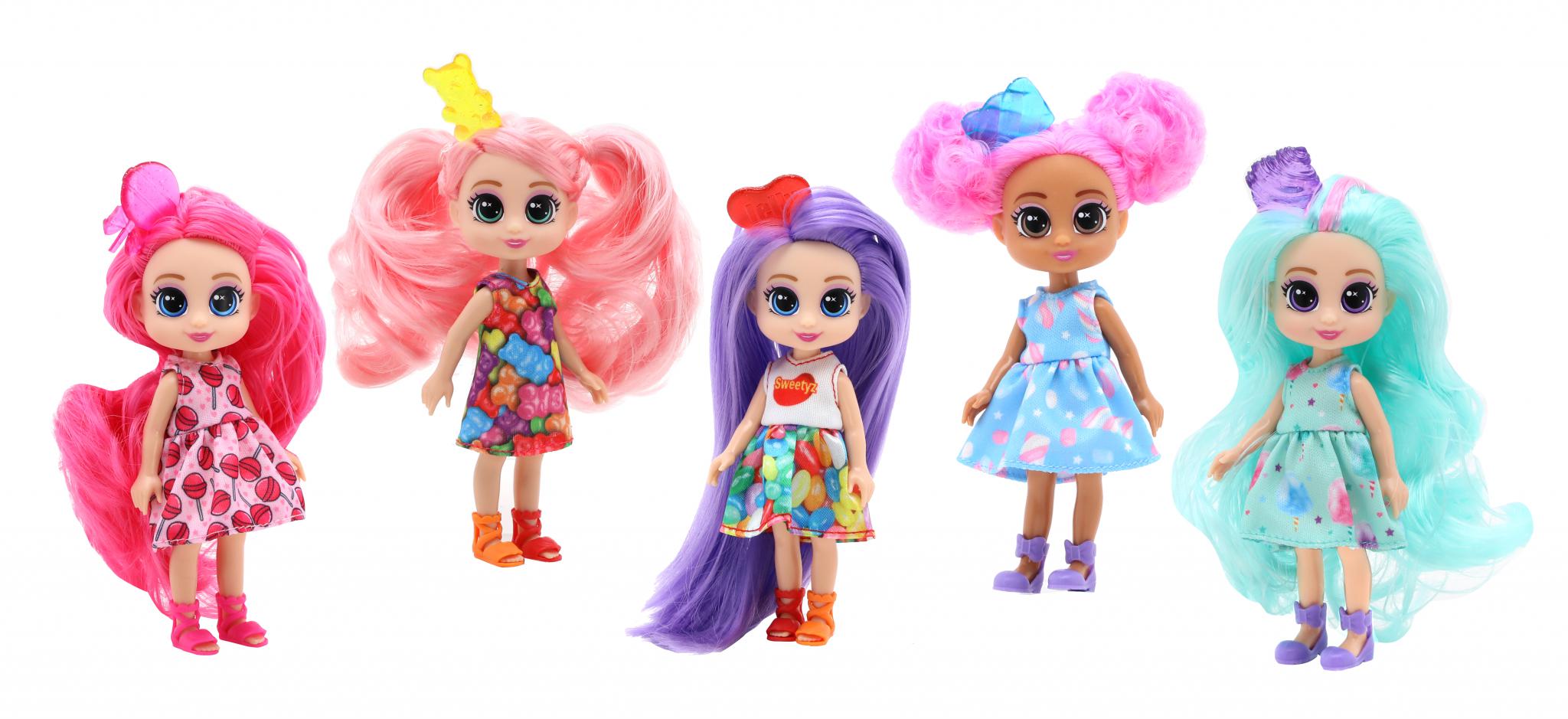 Set Păpuși SWEETYZ 5 Bucăți 23 cm - Jucării Colectabile - imagine 2