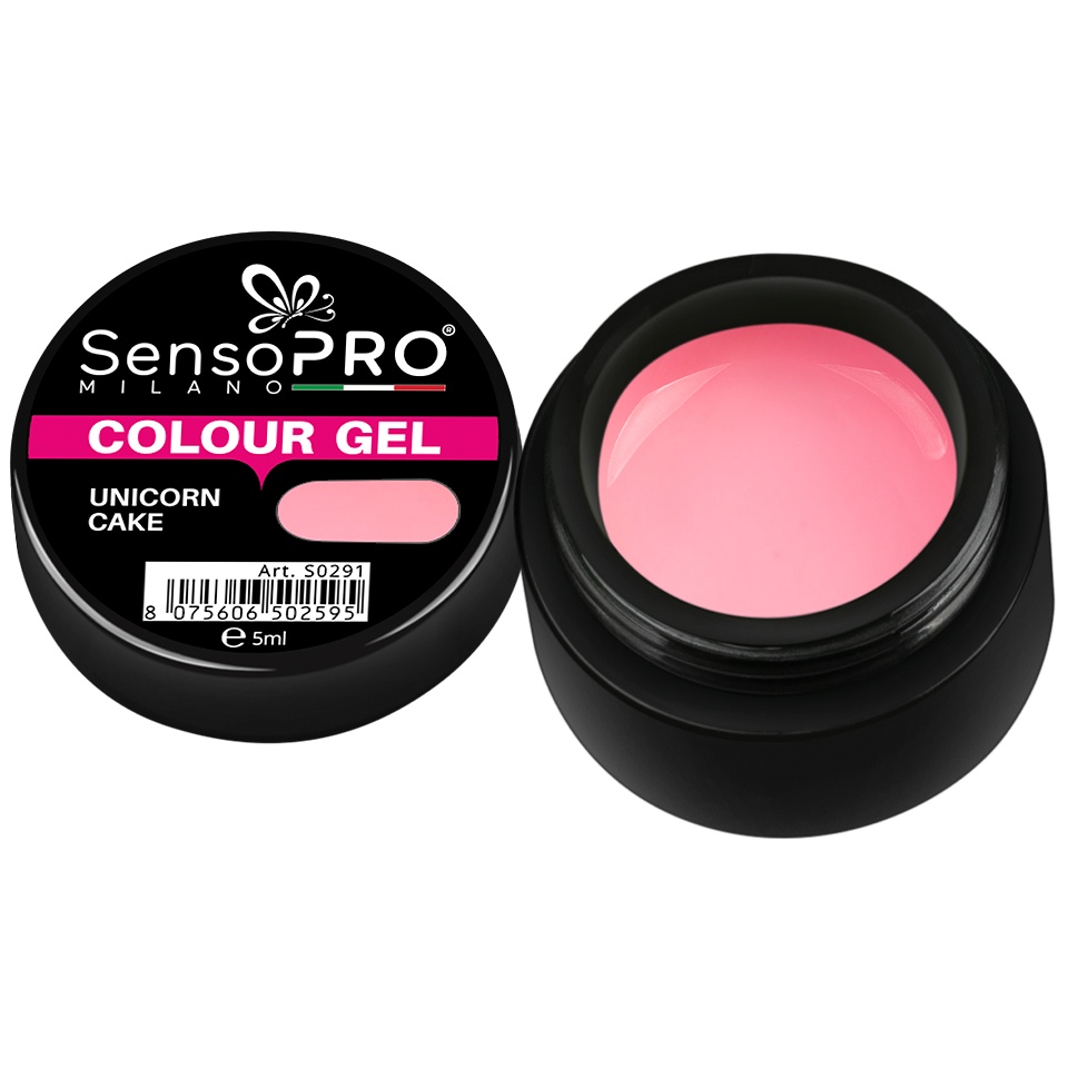 Gel UV Colorat Unicorn Cake 5ml SensoPRO
