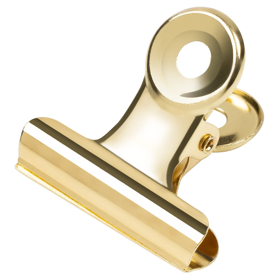 Clips Metalic Curba C Luxorise Gold, 30mm