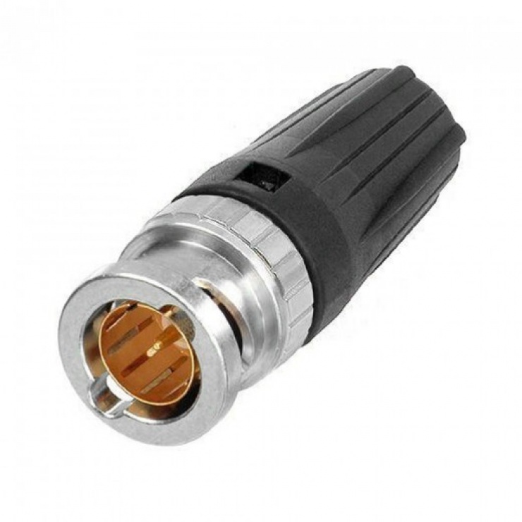 Conector BNC tata HD-SDI Neutrik NBNC75BLP7