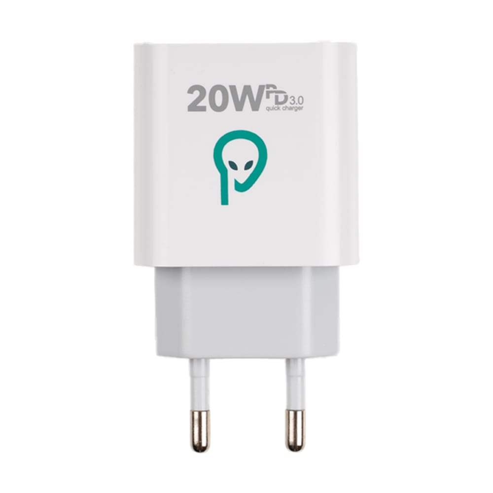 Alimentator SPACER 2x USB-C PD 20W - Încărcare Rapidă Duală - imagine 8