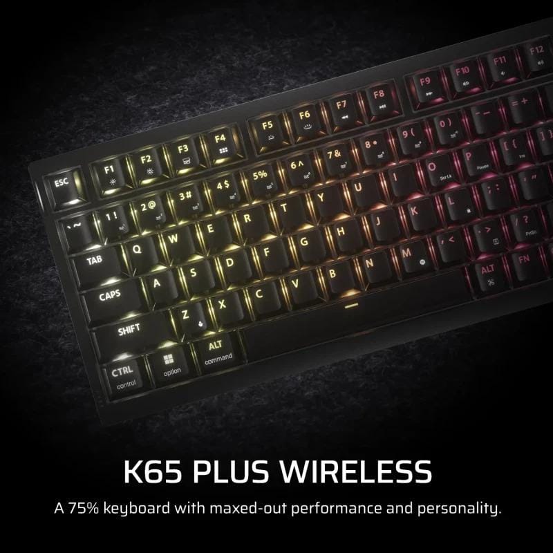 Tastatura Gaming Corsair K65 PLUS Wireless Mecanica RGB - imagine 4