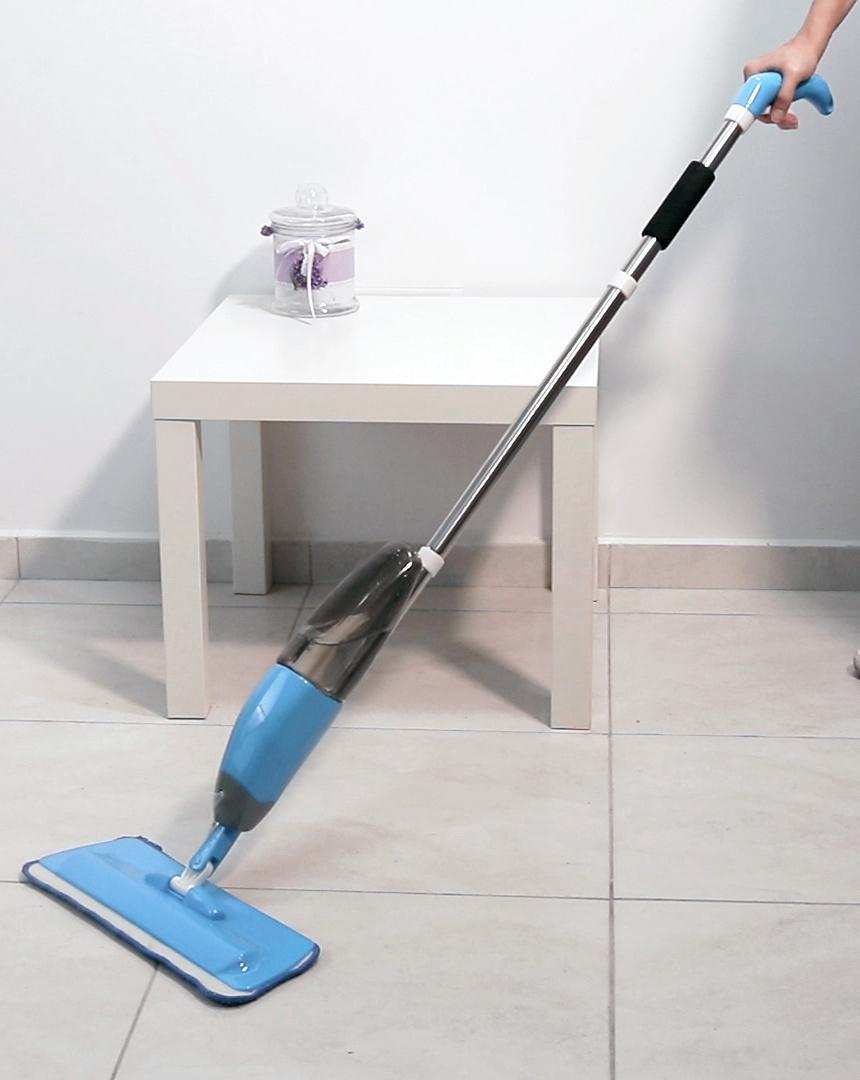 Mop Easy Spray cu Rezervor Detasabil Vanora Home - Albastru - imagine 2