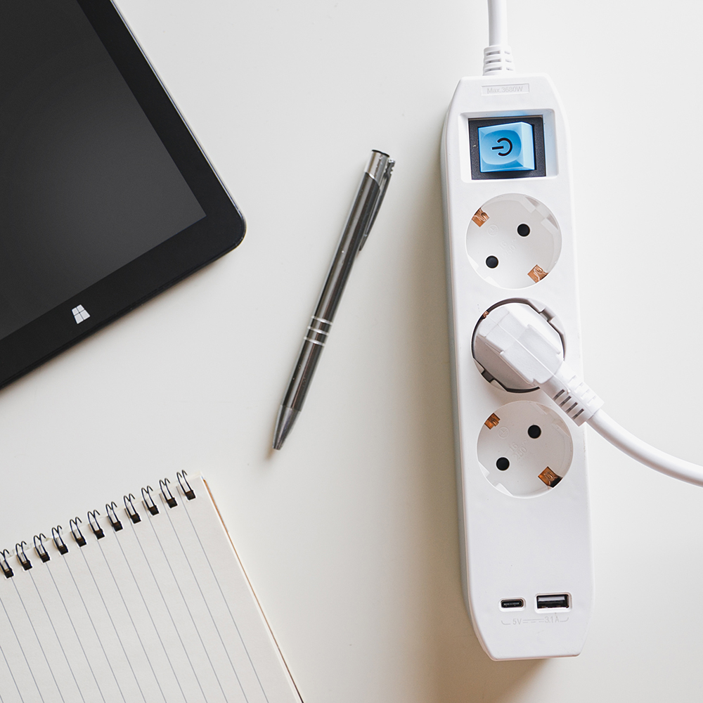Prelungitor SPACER 3 Prize Schuko, USB, Type-C, 4.5m, 3500W - imagine 4