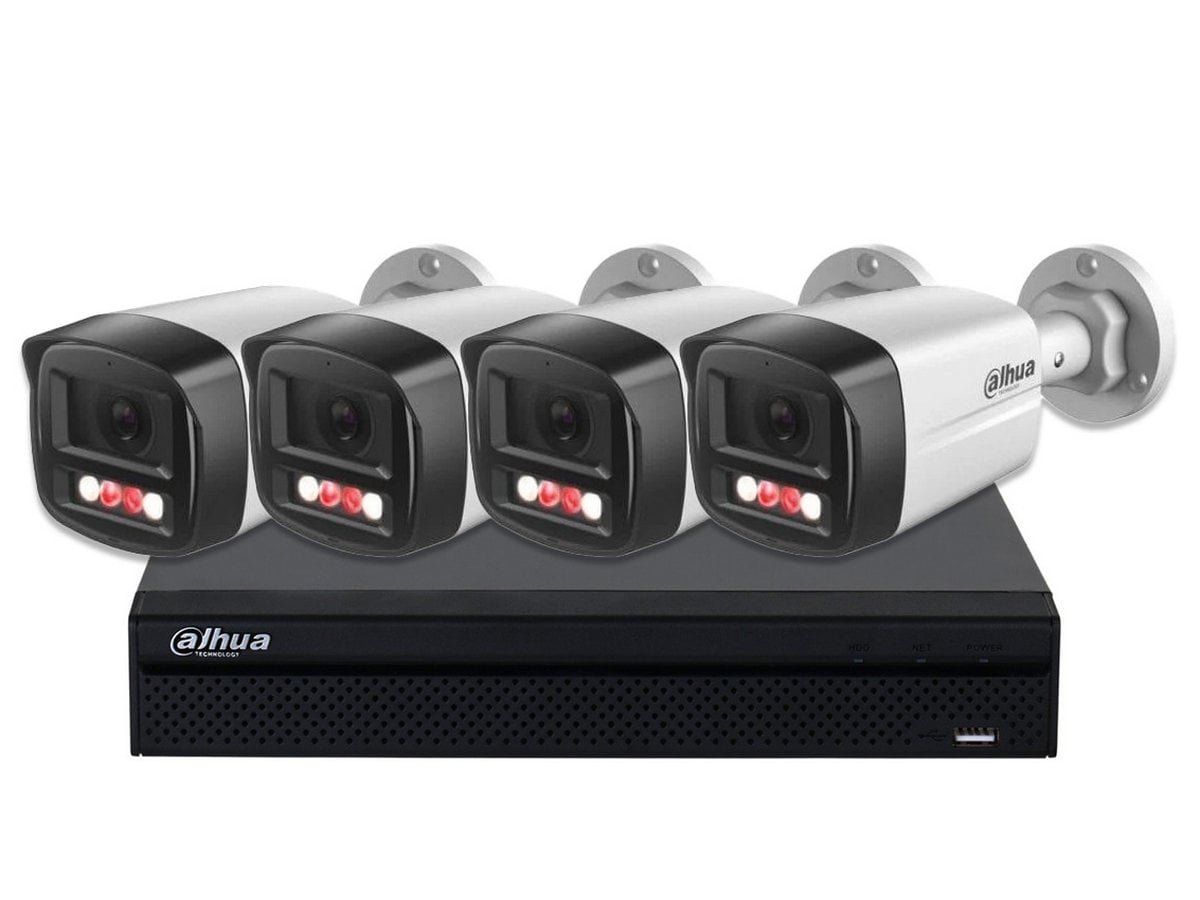 Kit Supraveghere Dahua PoE 4MP 2K - Securitate Premium - imagine 1