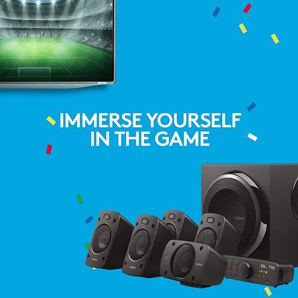 Boxe Logitech Z906 5.1 500W THX Sunet Cinema - imagine 6