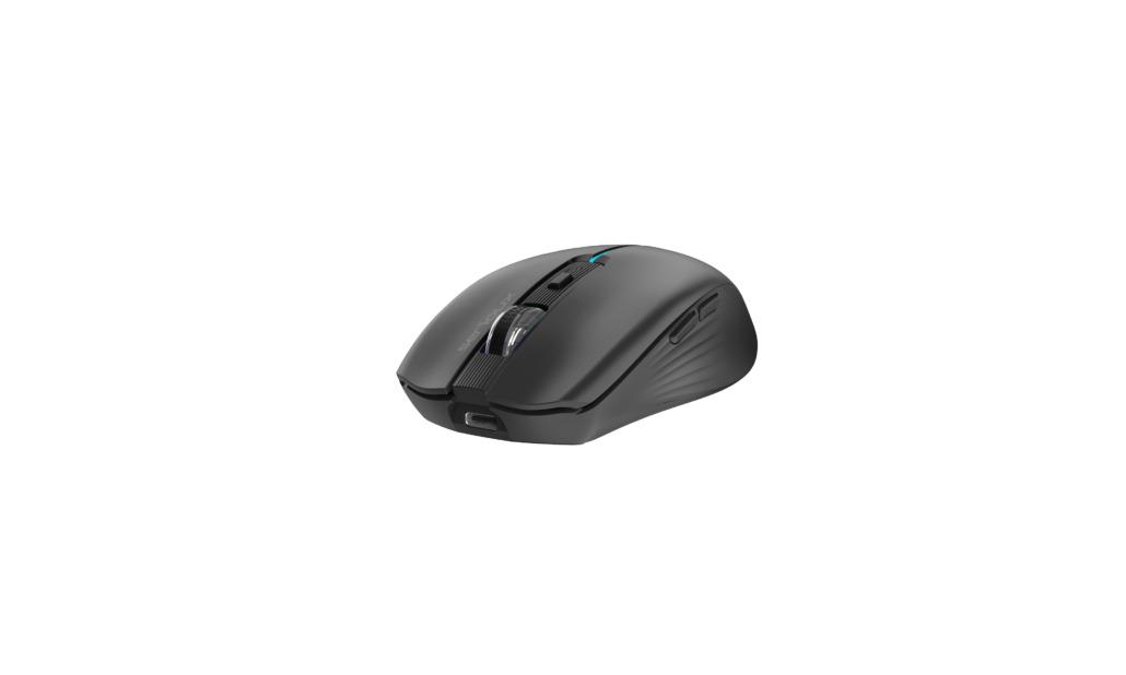 Mouse Wireless Serioux Flicker 212 - Negru, 1600 DPI, LED - imagine 4