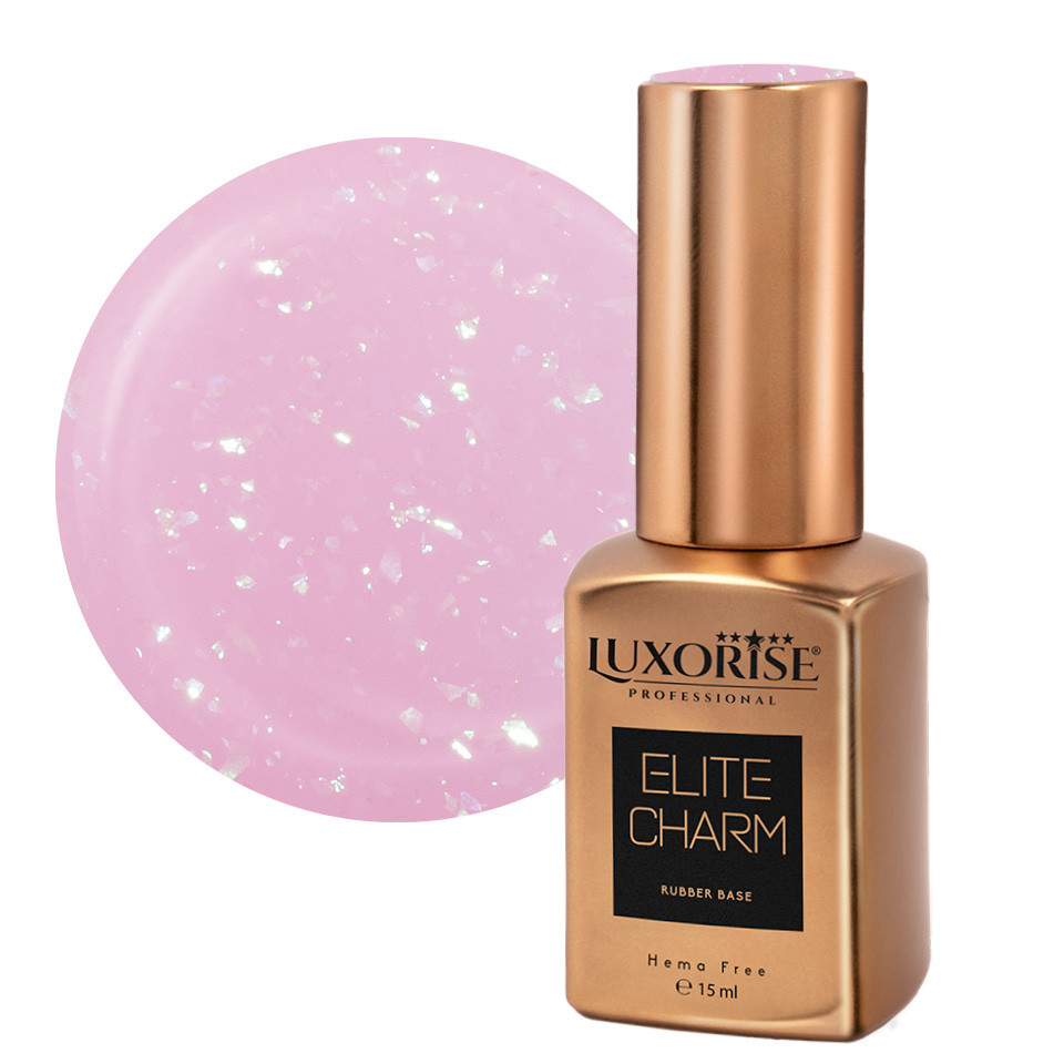 Rubber Base Hema Free Luxorise Ballet Pink 15ml