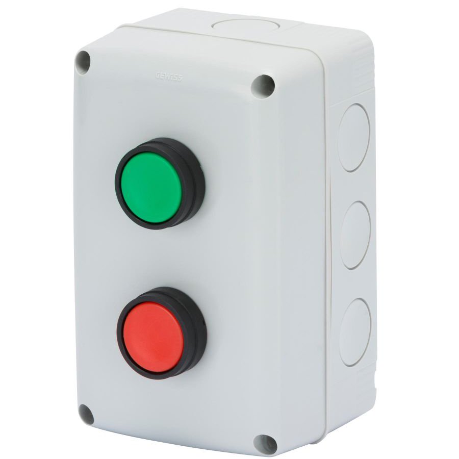 Carcasa 2 butoane Start-Stop Gewiss GW27203 IP66