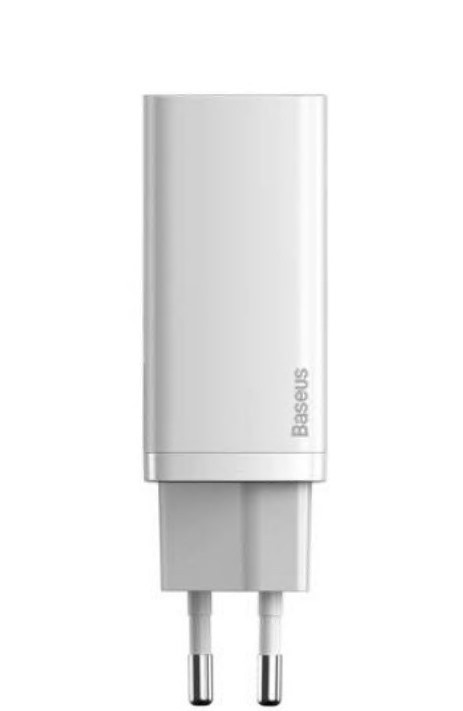 Încărcător Baseus GaN2 Lite 65W, Quick Charge Alb