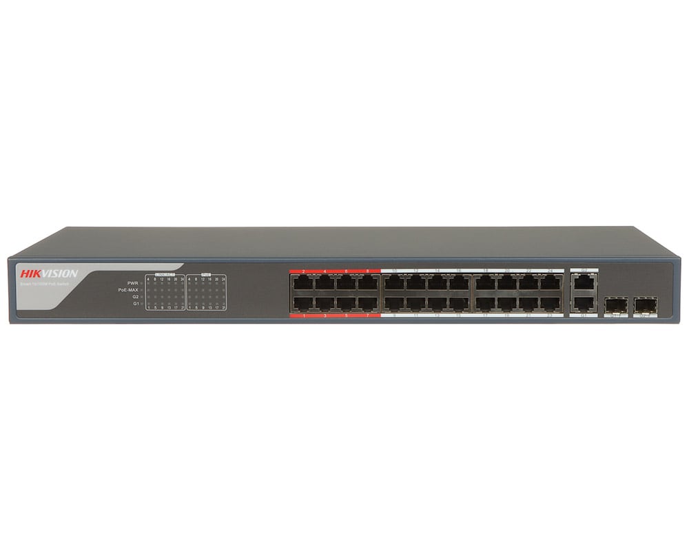 Switch PoE Hikvision DS-3E1326P-EI 24 porturi 370 W SMART