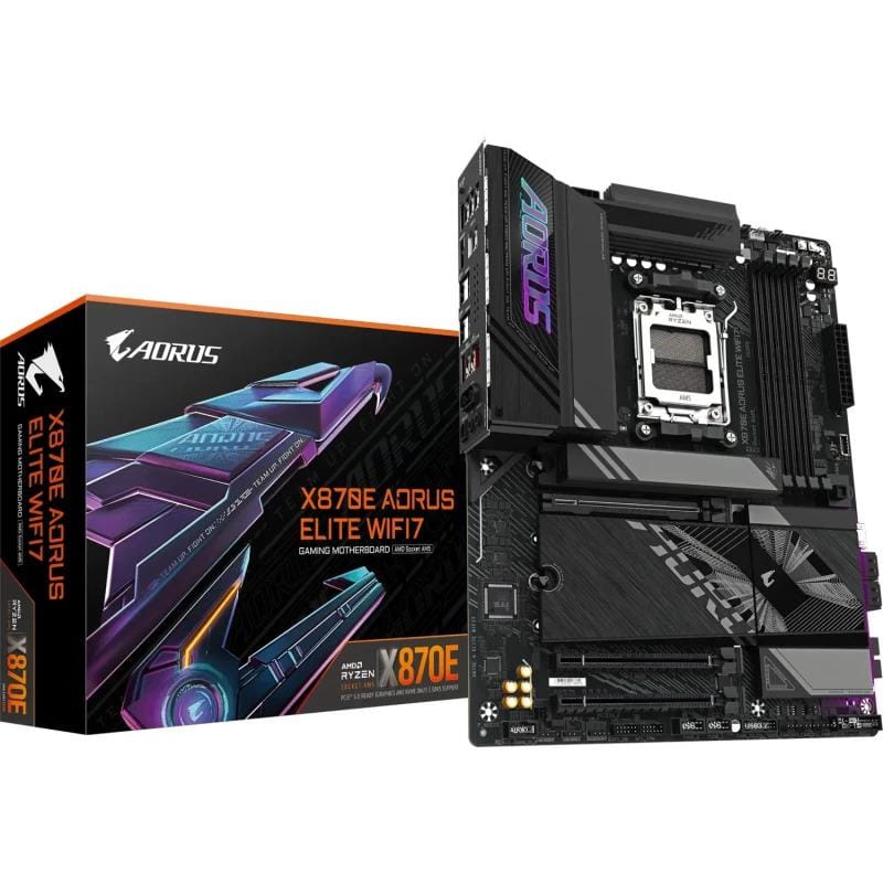 Placă de bază Gigabyte X870E AORUS ELITE WIFI7 AM5 - imagine 2