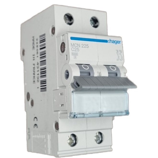 Siguranta Automata Hager MCN225, 2P 25A