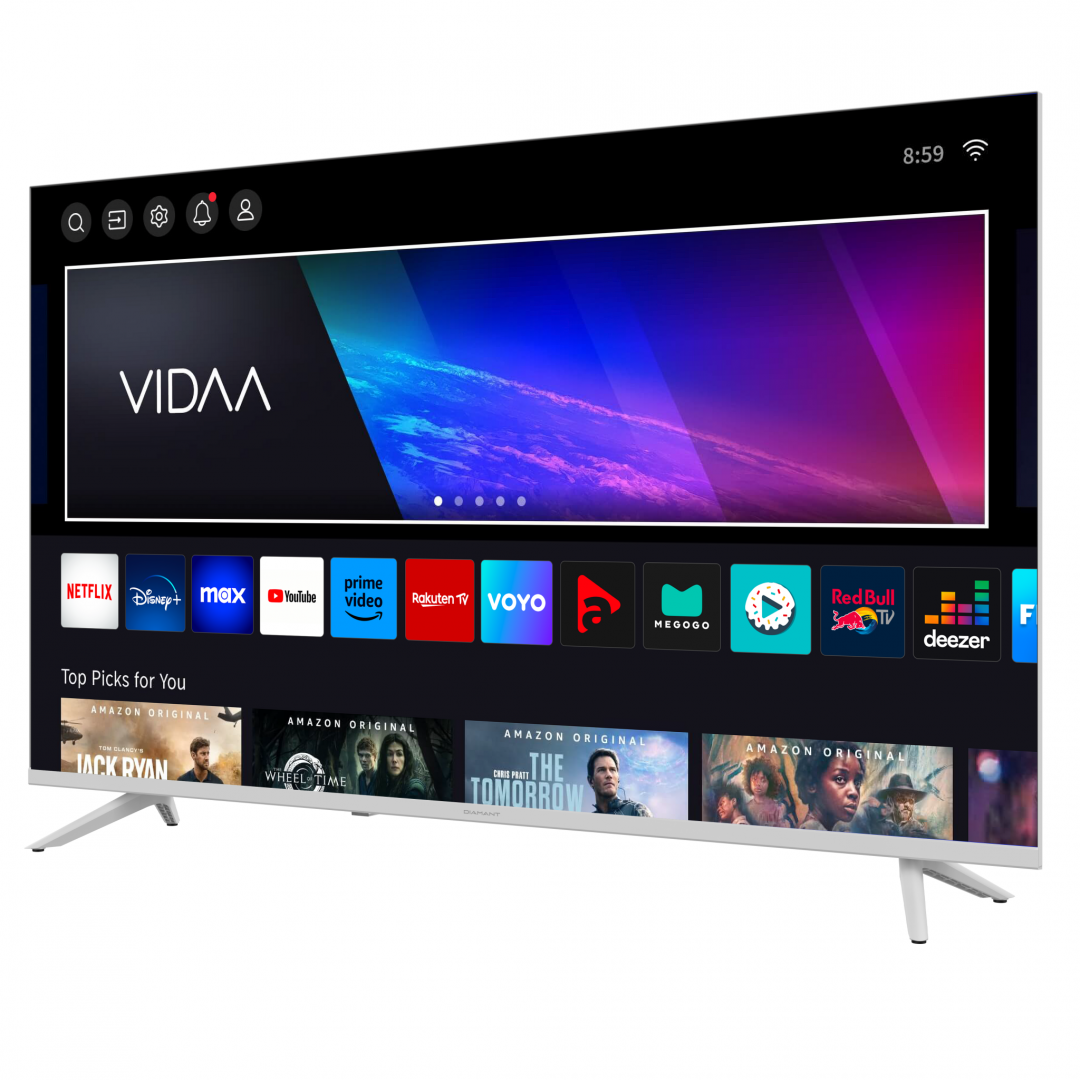 Televizor DIAMANT 32HL4331H/C LED HD Smart 80 cm Alb - imagine 6