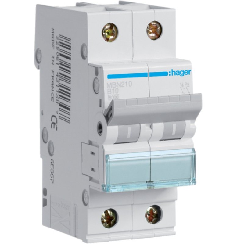 Siguranta Automata Hager MBN210 2P 10A