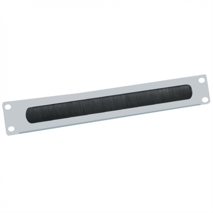 Panou cabluri 19" 2U Gri RAL7035 Value