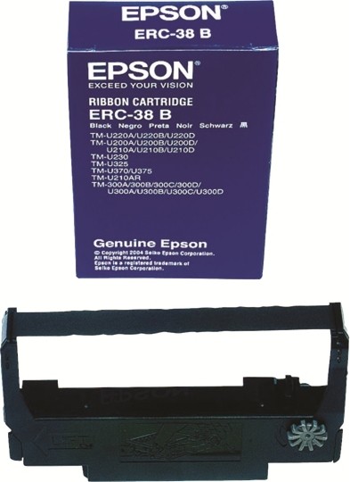 Ribon Original Epson S015374 Negru TM-U200 - imagine 2