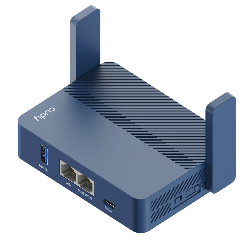 Router CUDY AX3000 Wi-Fi 6 cu 2.5G și USB 3.0