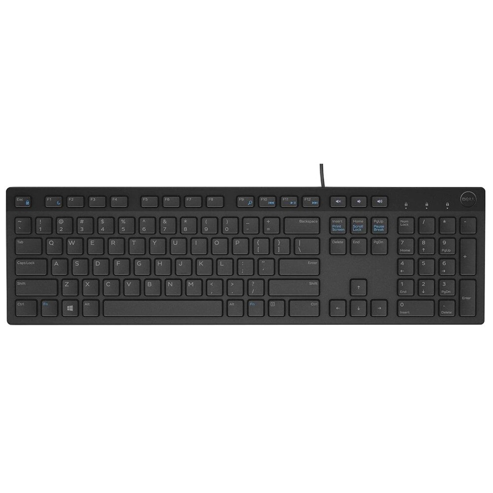 Tastatura Dell KB216 USB, 104 Taste, Ergonomica - Negru
