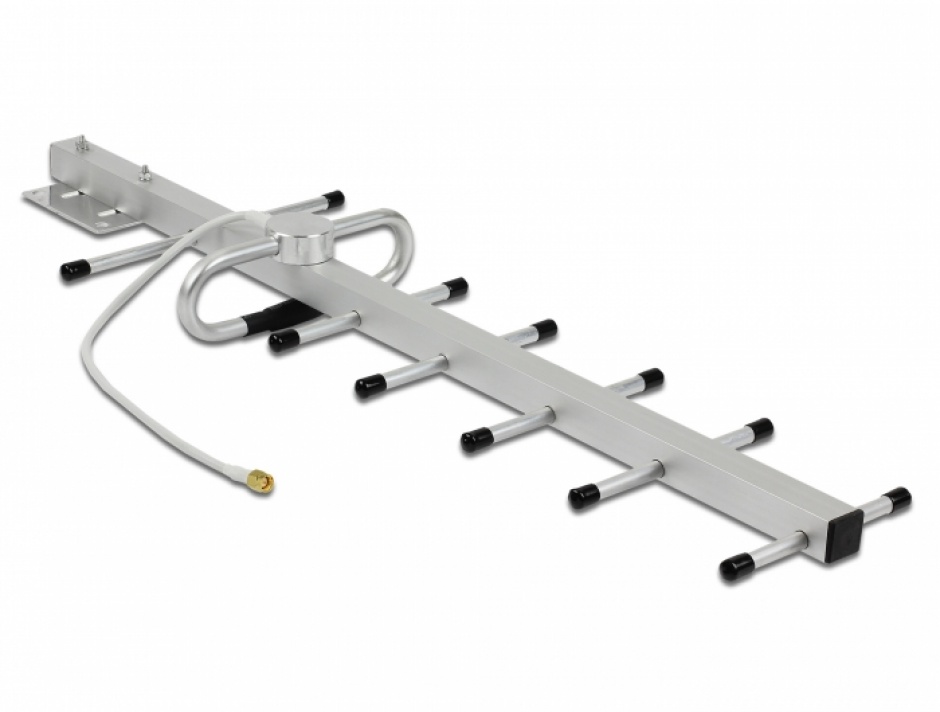 Antena Yagi Delock 10dBi LPWAN 806-896 MHz