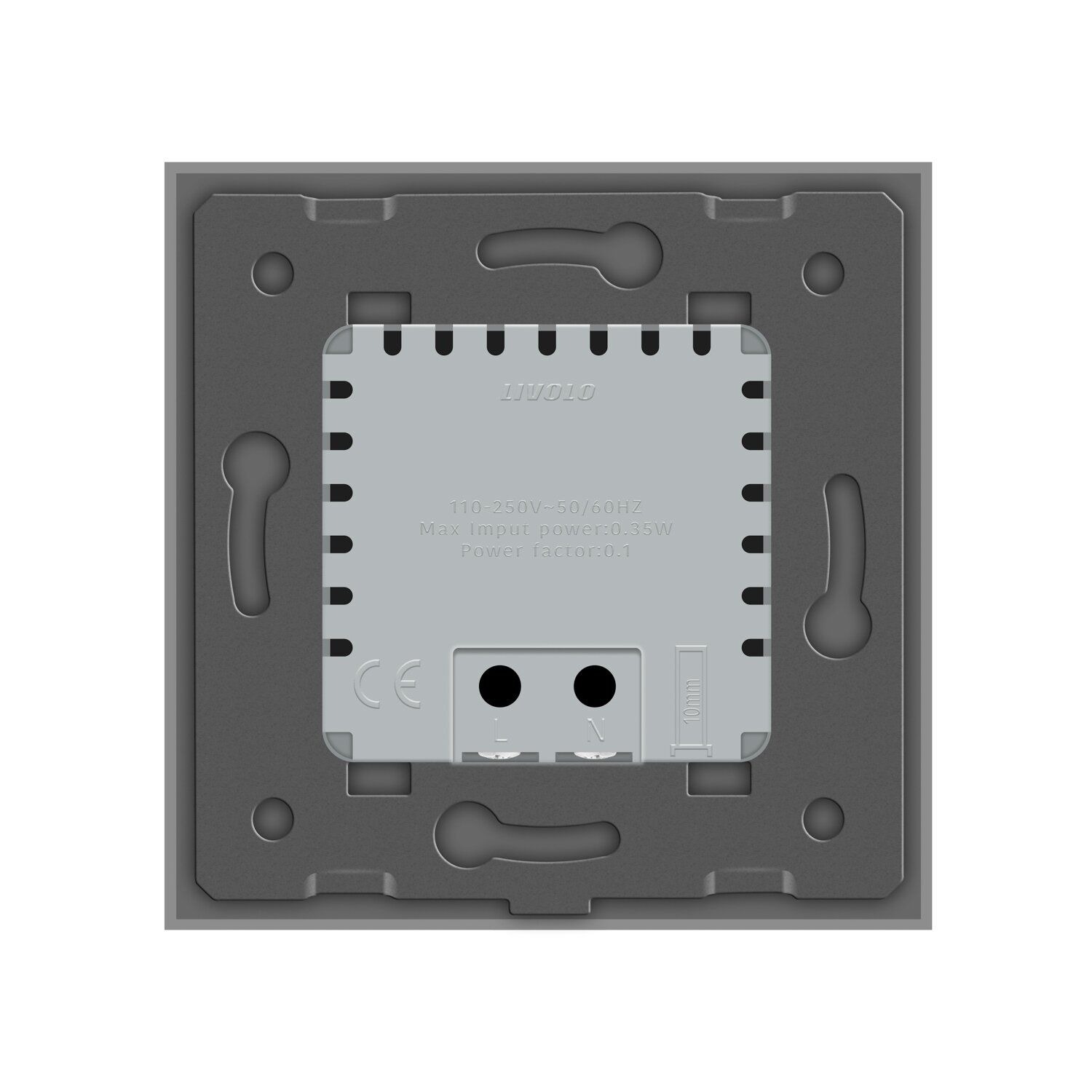 Lampă Veghe LED Livolo, Sticlă și Iluminare Caldă - imagine 16