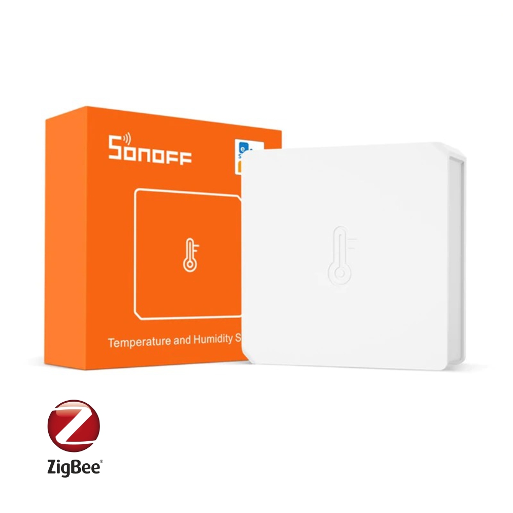 Senzor Sonoff SNZB-02 Temp/Umiditate ZigBee - imagine 4