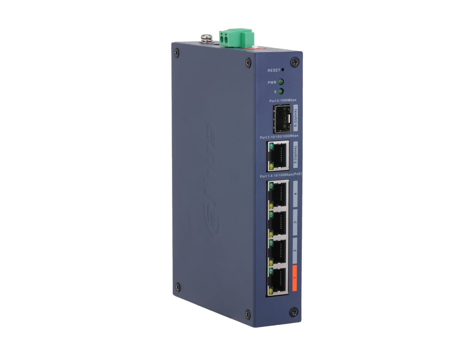 Switch Dahua CHS4106-4ET-60, 6 Porturi, PoE 60W, Cloud