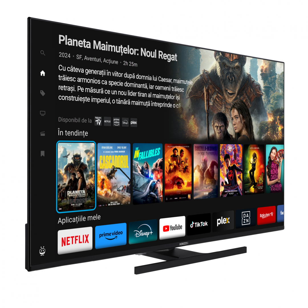 Televizor QLED Horizon Smart 43" 4K Ultra HD - Calitate Superioară - imagine 2
